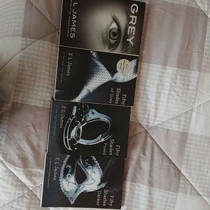 All four 50 shades of GREY books! New condition!!!
